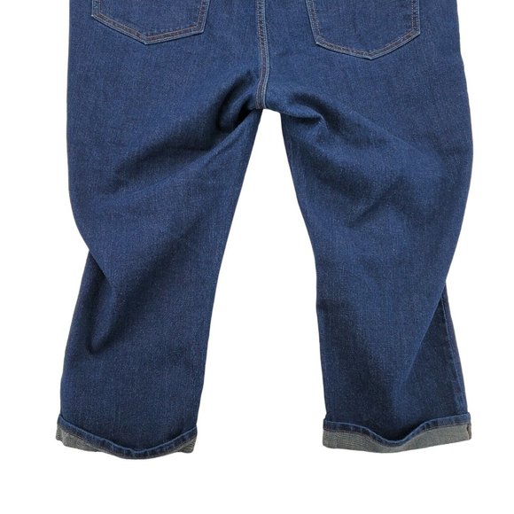 Old Navy Jeans Women's Sweetheart High Rise Denim Straight Leg Blue Size 16 - Picture 9 of 11